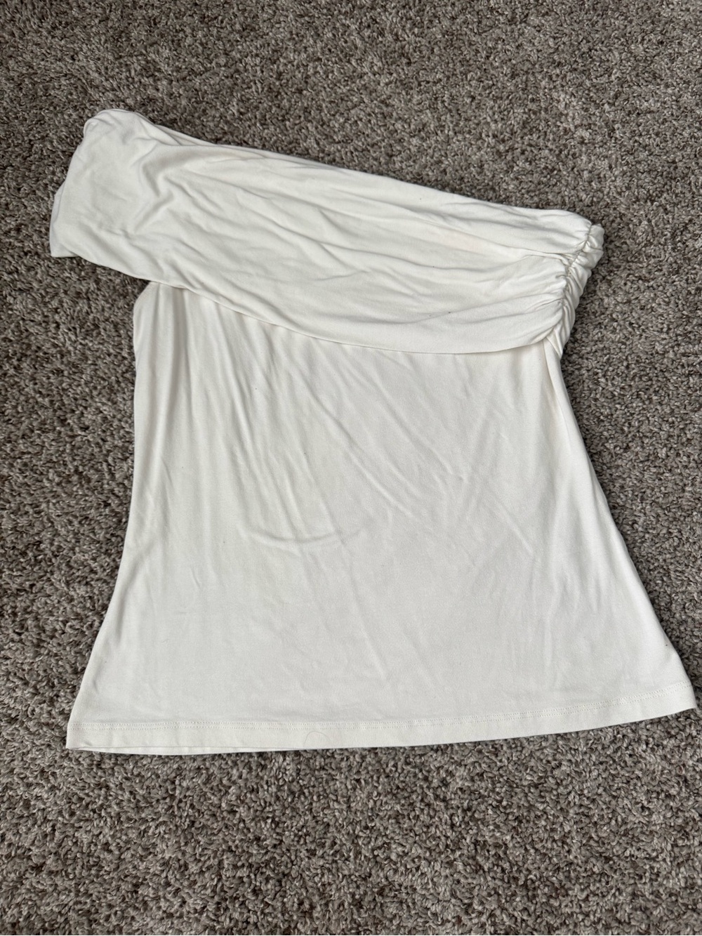 Banana Republic White Off-Shoulder Women’s Dress